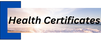 health certificates
